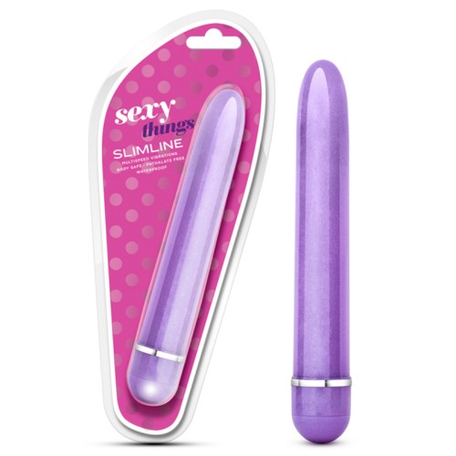 Slimline Vibrator Sexy Things Purple - Classic Pleasure