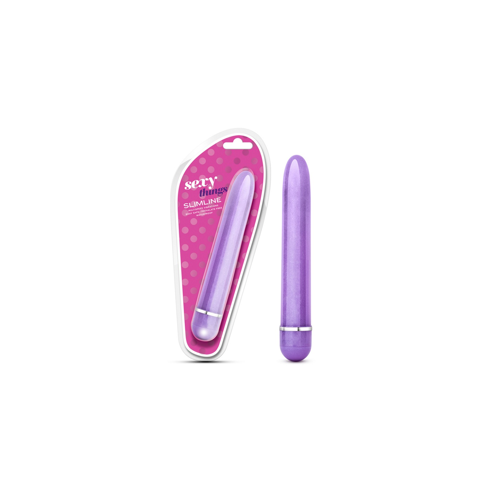 Slimline Vibrator Sexy Things Purple - Classic Pleasure