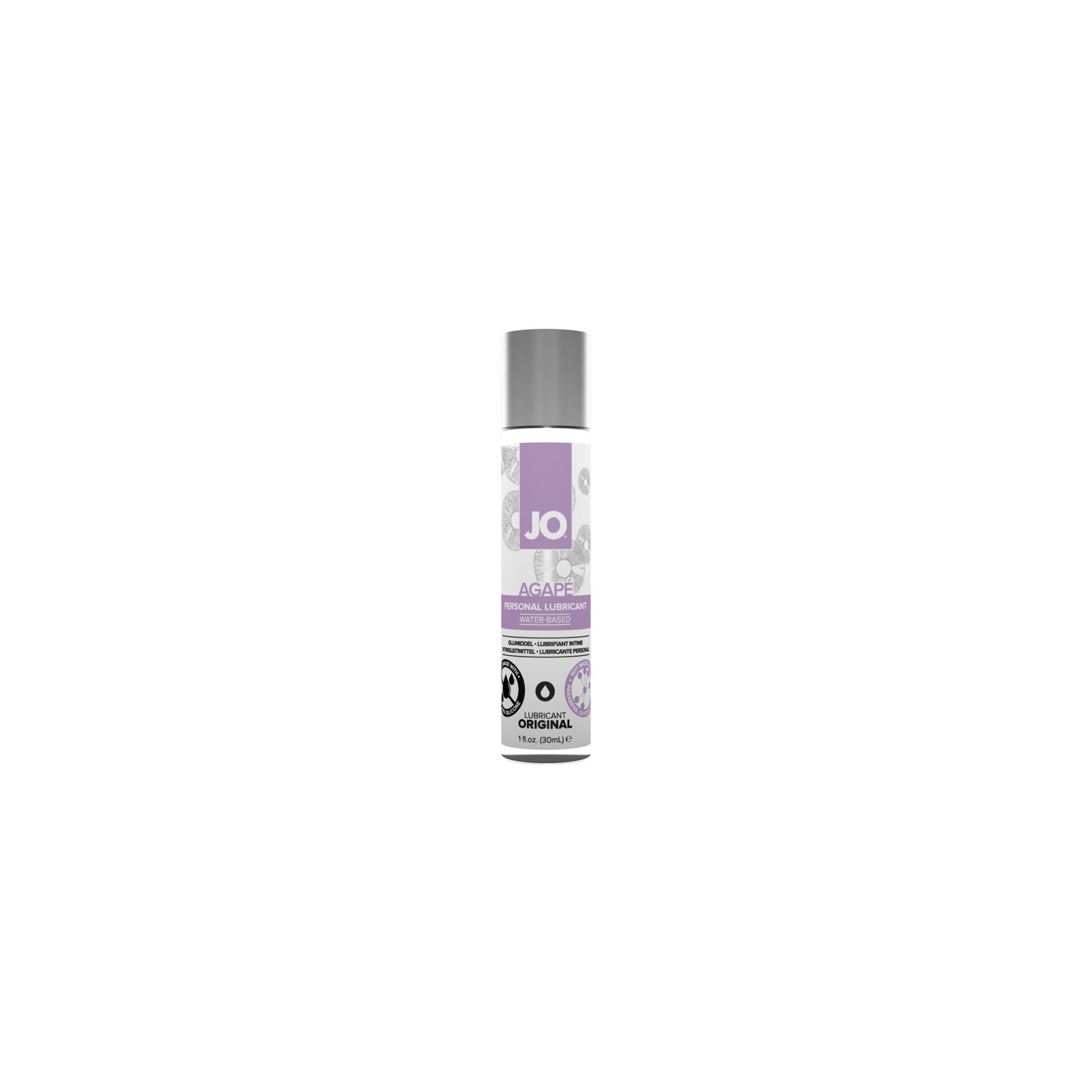 JO Agape Original Water-Based Lubricant 1 oz