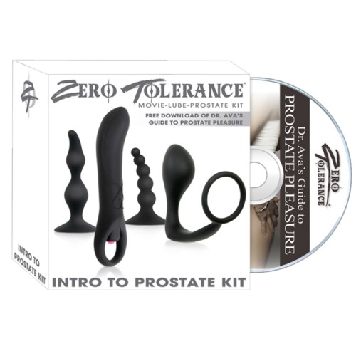 Kit Introductorio a la Estimulación Prostática Zero Tolerance