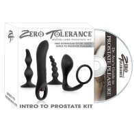 Kit Introductorio a la Estimulación Prostática Zero Tolerance