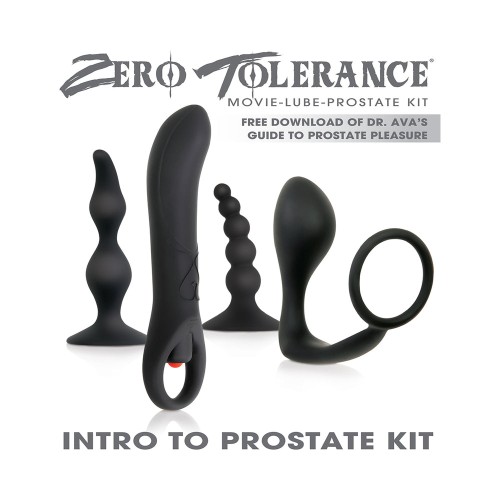 Kit Introductorio a la Estimulación Prostática Zero Tolerance