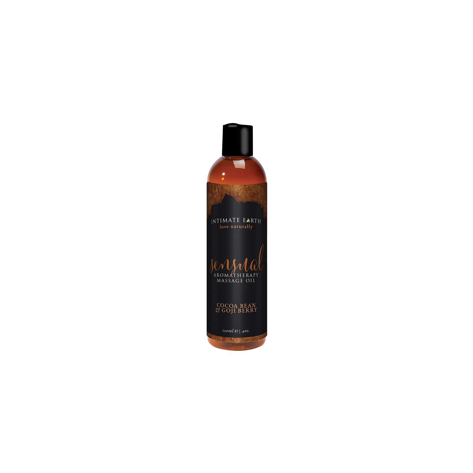 Intimate Earth Sensual Massage Oil Cocoa and Goji