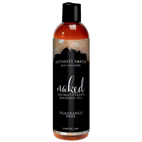 Intimate Earth Naked Fragrance-Free Massage Oil