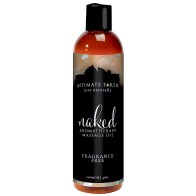 Aceite de Masaje Intimate Earth Naked Sin Fragrancia