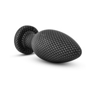 Spark Small Silicone Anal Plug Carbon Fiber