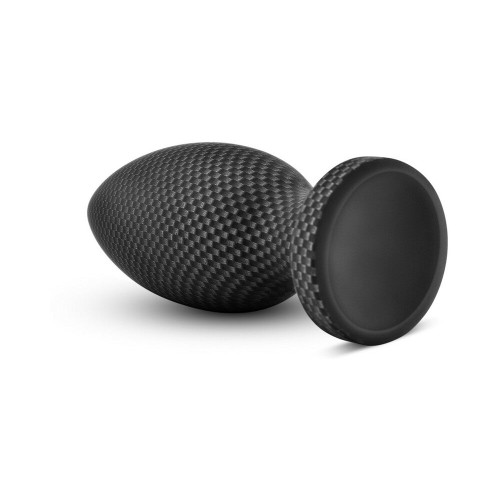 Spark Small Silicone Anal Plug Carbon Fiber