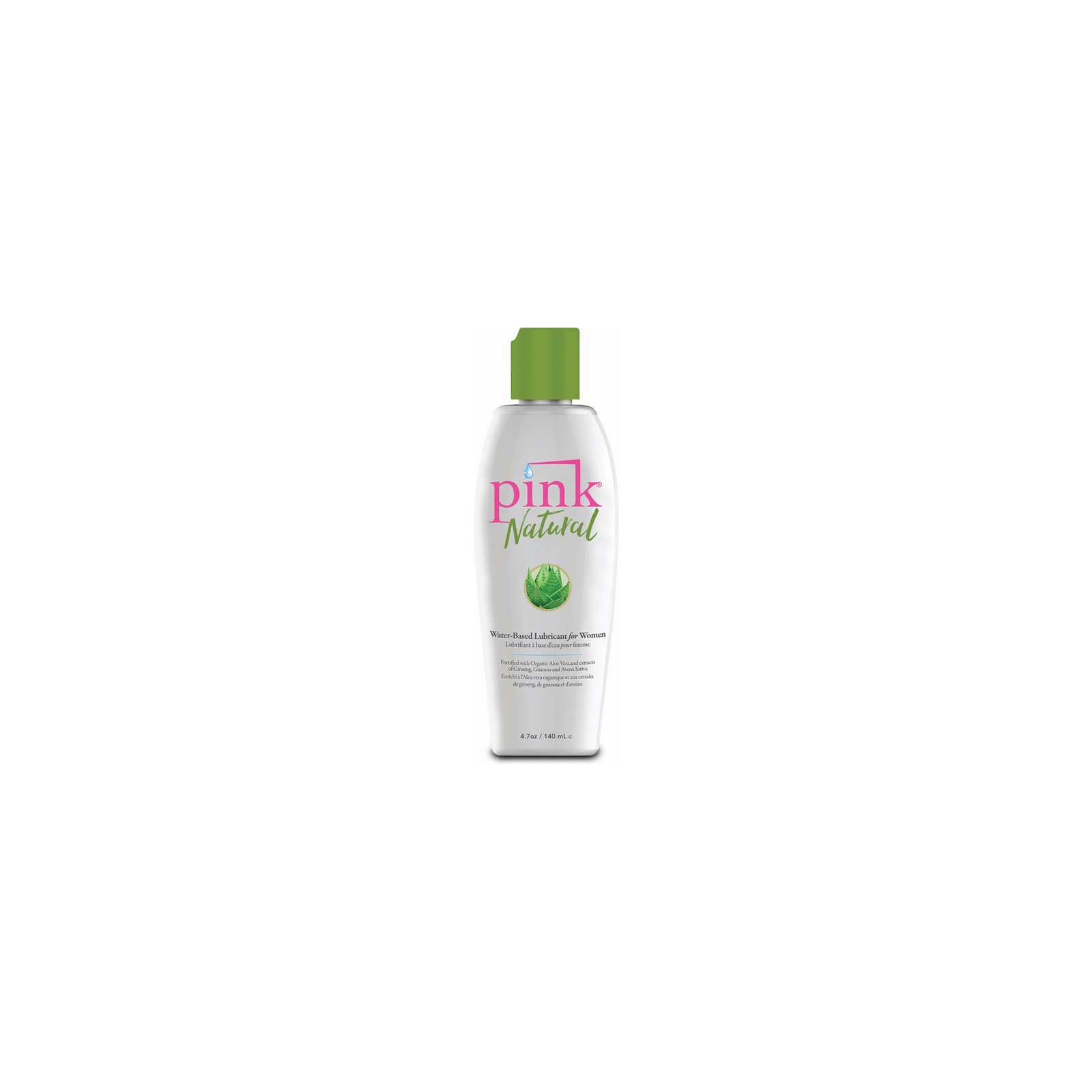 Pink Natural Water-Based Lubricant for Comfort and Pleasure