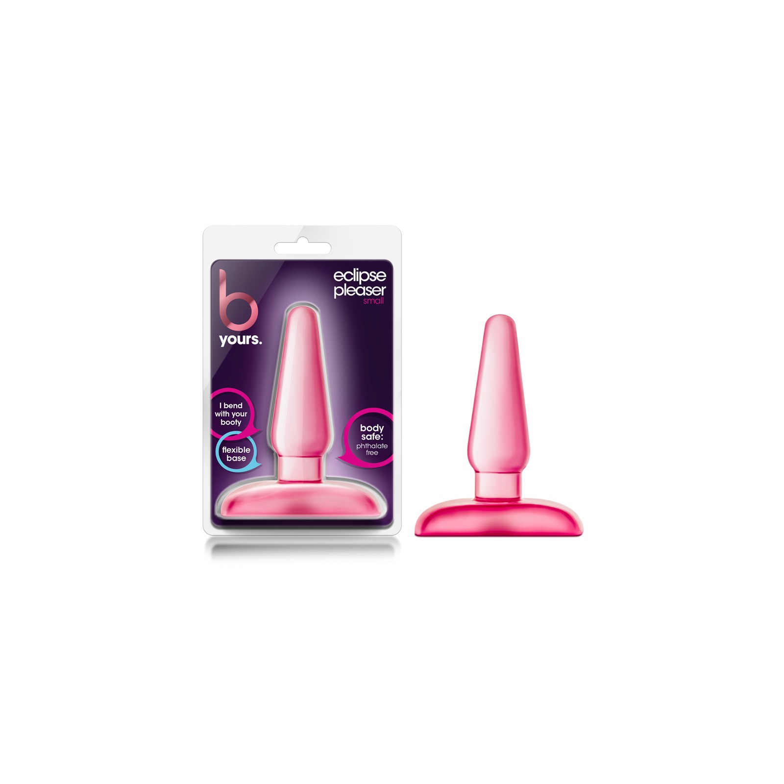 Eclipse Pleaser Small Anal Plug Pink - Perfect for Beginners