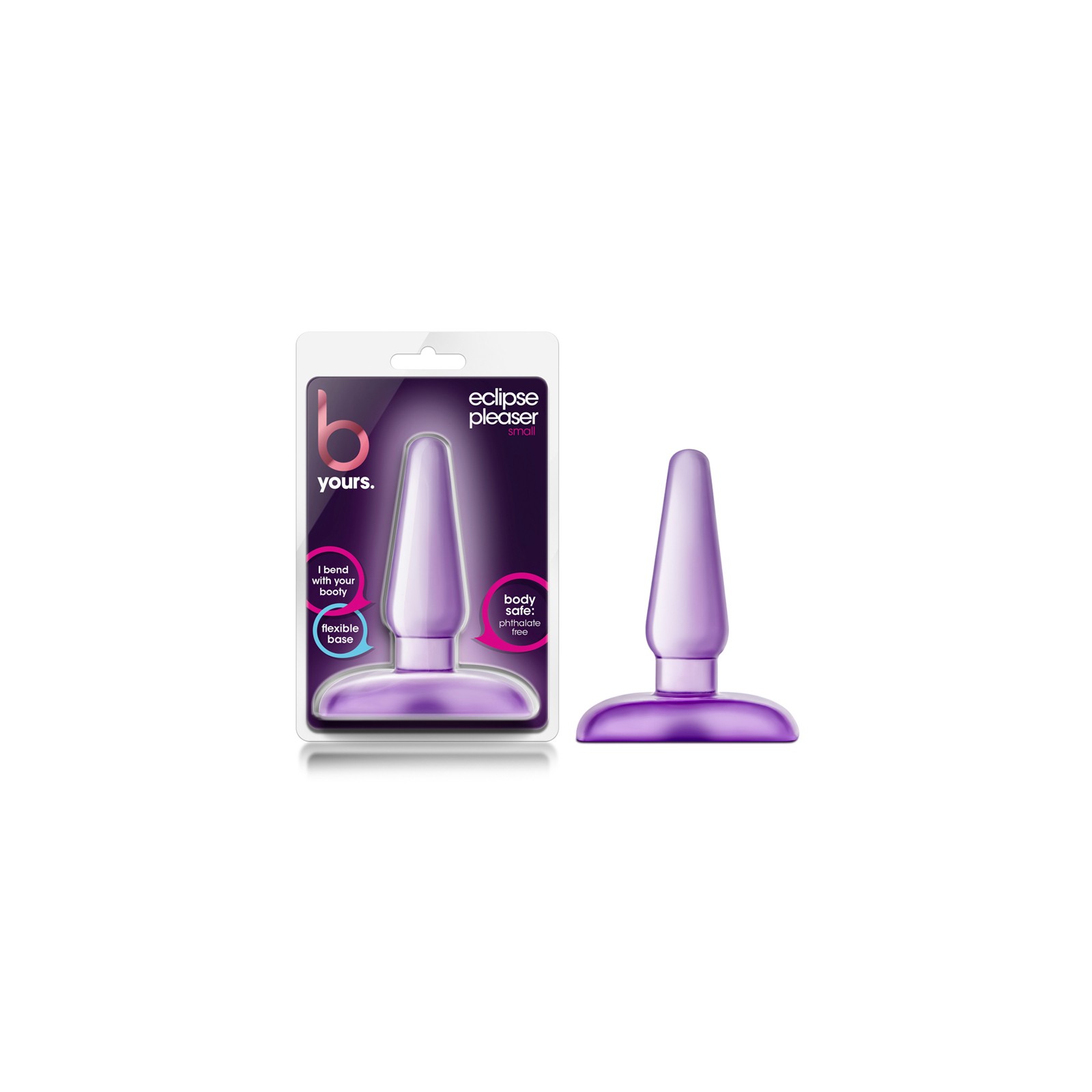 B Yours Eclipse Pleaser Anal Plug Small Purple