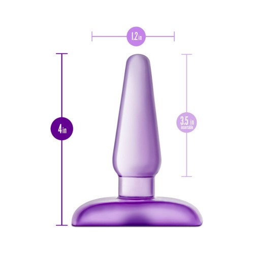 B Yours Eclipse Pleaser Anal Plug Small Purple