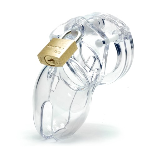 CB-6000S Clear Male Chastity Device for Ultimate Security