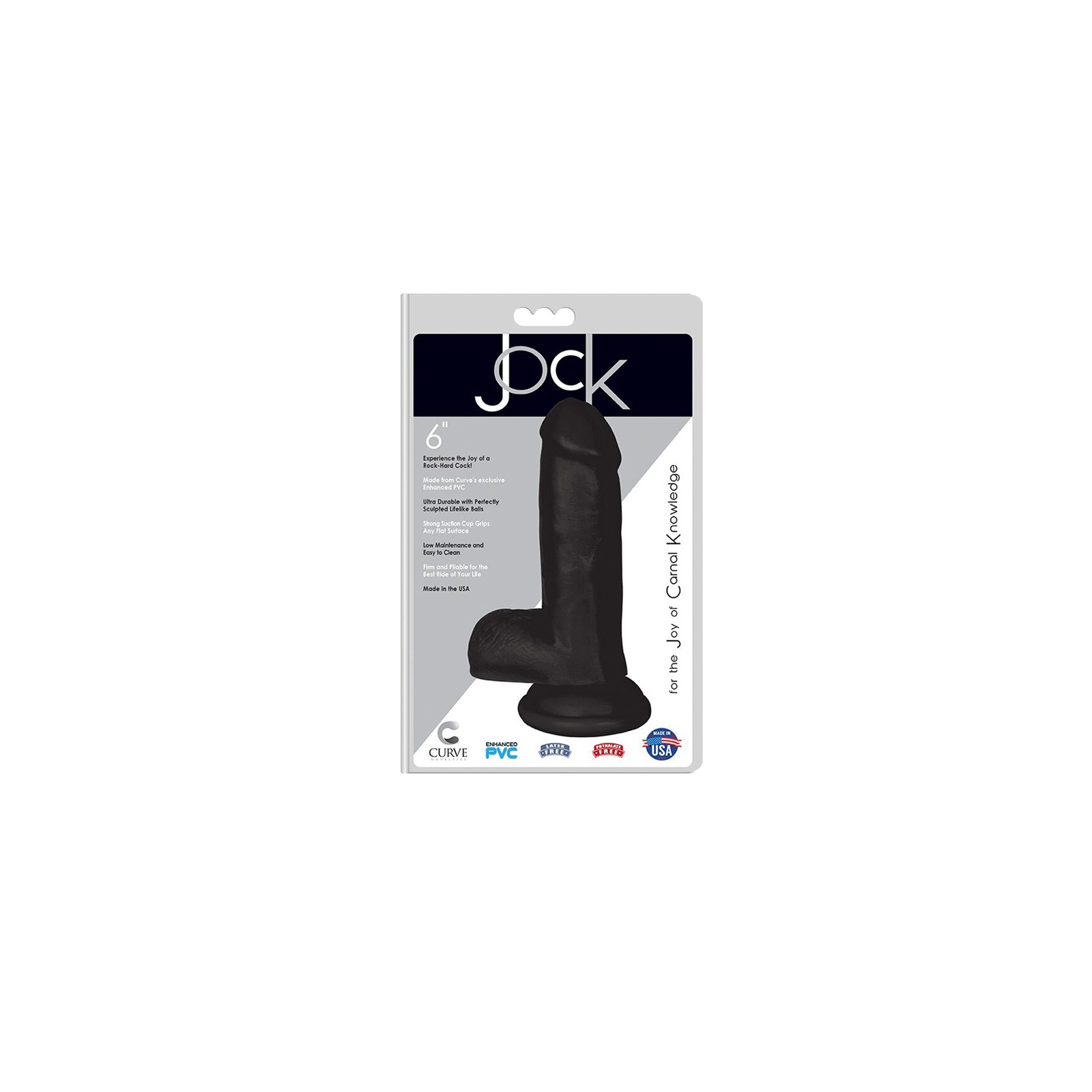 Jock Dong con Bolas - Midnight - Placer Realista