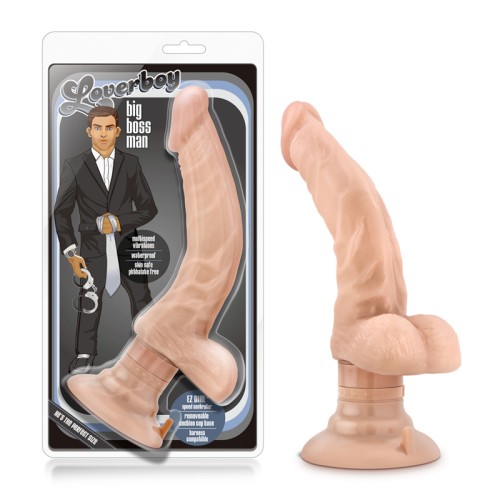 Loverboy El Jefe Dildo Vibrador Realista para el Placer