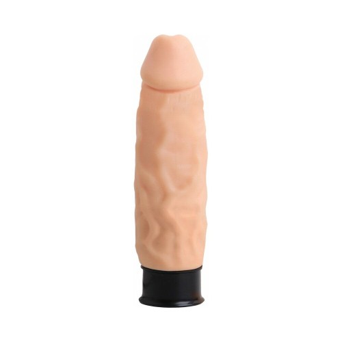 Dildo Vibraflex Grueso de 6in Skinsations con 12 Funciones de Vibración