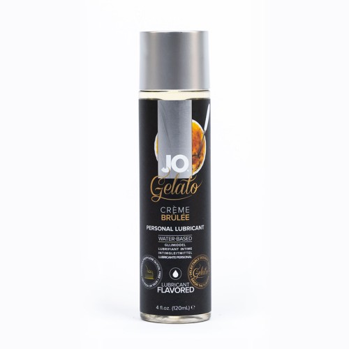 JO Gelato Creme Brulee Flavored Lubricant 4 oz