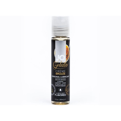 JO Gelato Lubricante Sabor Creme Brulee 1 oz.