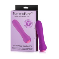 FemmeFunn Ultra Bullet Silicone Vibrator