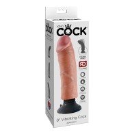 Dildo Vibrador Pipedream King Cock de 8 in.