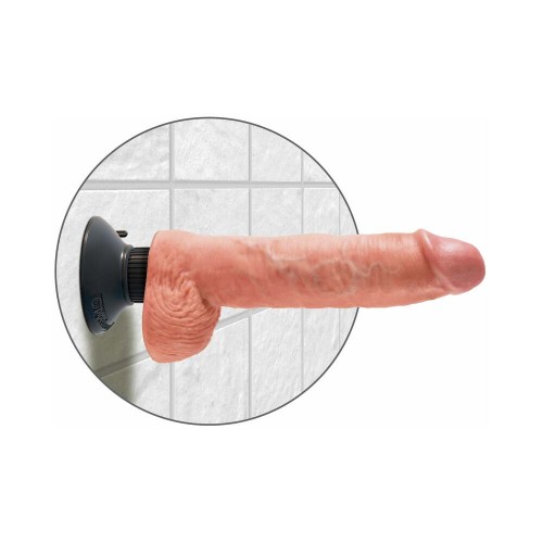 Dildo Vibrante King Cock de Pipedream de 10 in.