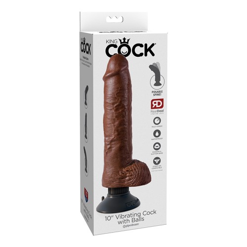 Pipedream King Cock 10-Inch Vibrating Cock - Ultimate Pleasure Tool