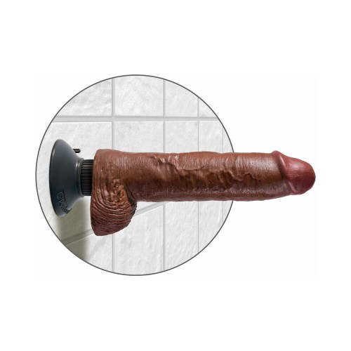 Dildo Vibrador Pipedream King Cock de 10 Pulgadas - La Herramienta de Placer Definitiva