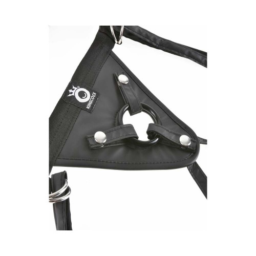 Pipedream King Cock Adjustable Harness Black