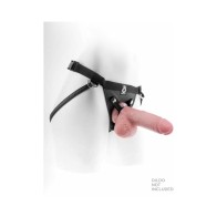 Pipedream King Cock Adjustable Harness Black