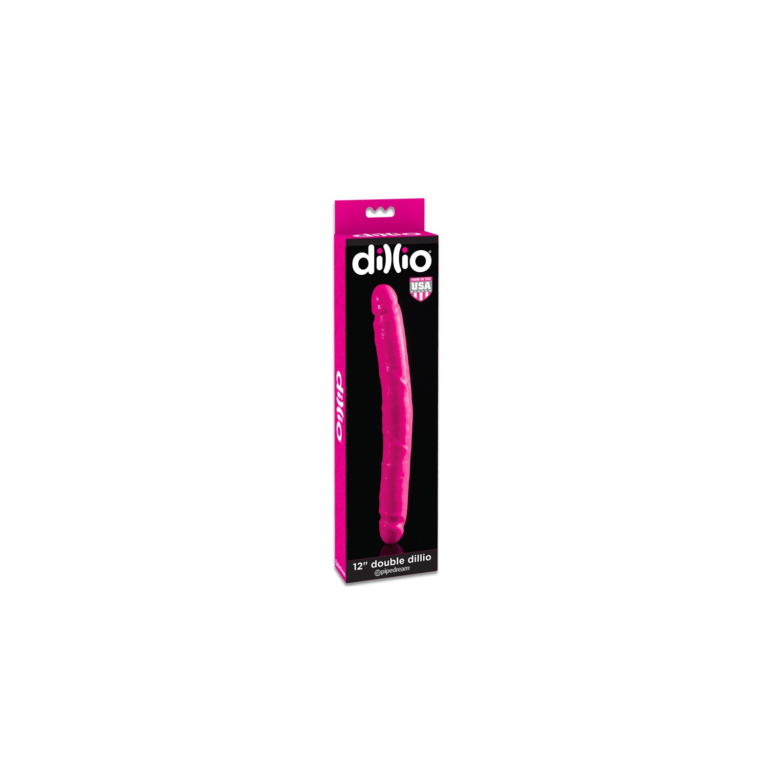 Pipedream 12 in. Double-Ended Dildo - Realistic Pink