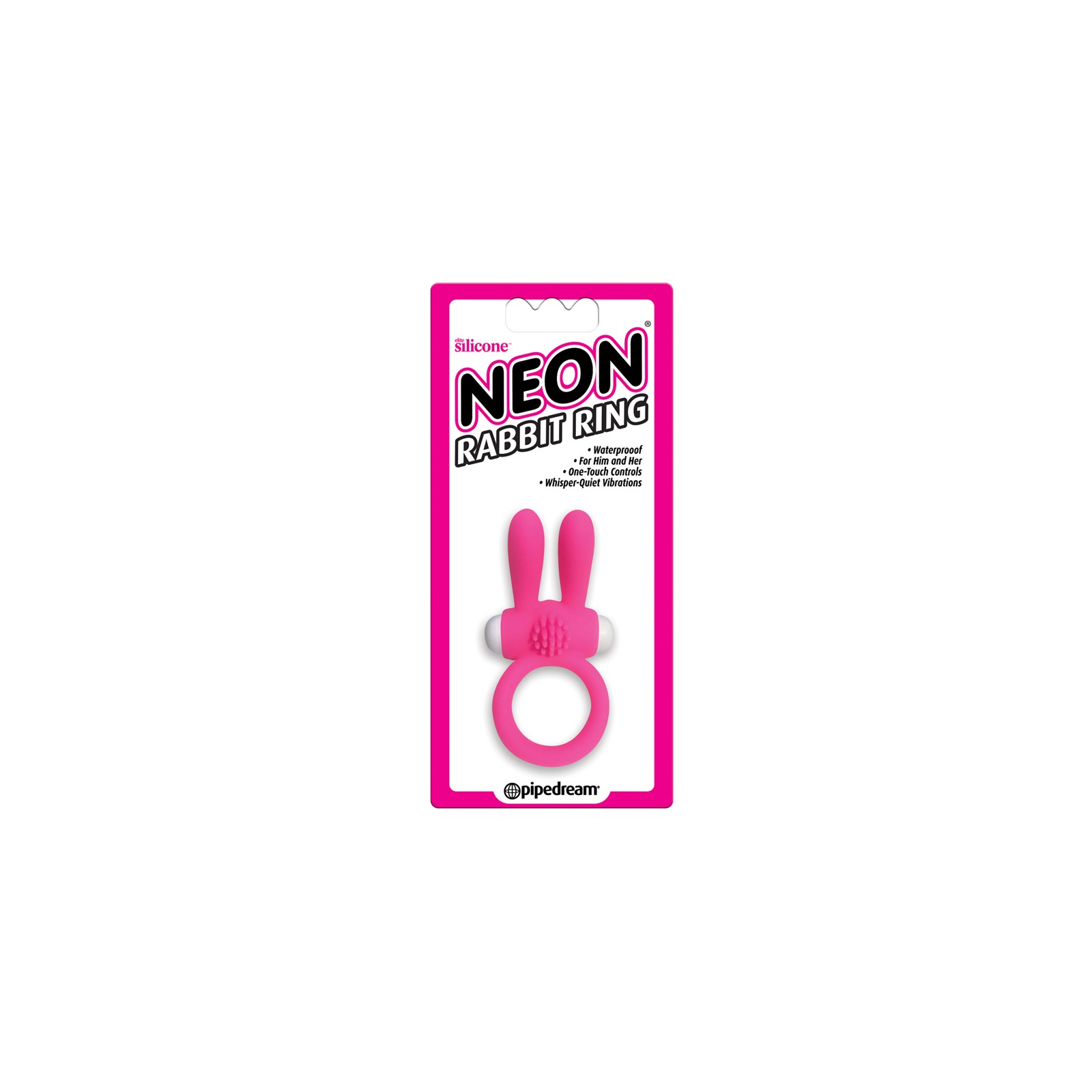 Pipedream Neon Rabbit Ring for Enhanced Pleasure