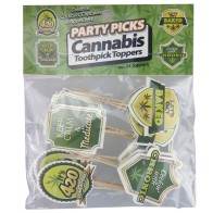 Palillos de Fiesta Cannabis para Eventos Temáticos