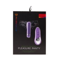 Panty de Placer con Control Remoto Nu Sensuelle Púrpura