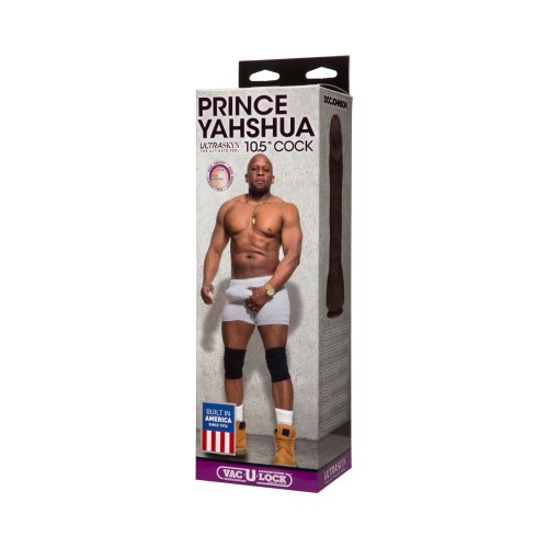 Prince Yahshua ULTRASKYN Pene de 10.5in con Base de Succión Vac-U-Lock Removible