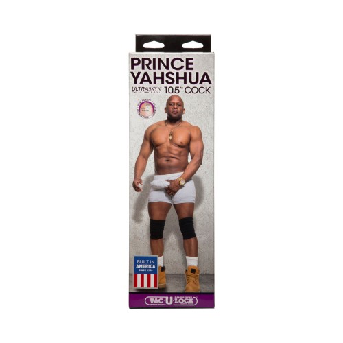 Prince Yahshua ULTRASKYN Pene de 10.5in con Base de Succión Vac-U-Lock Removible