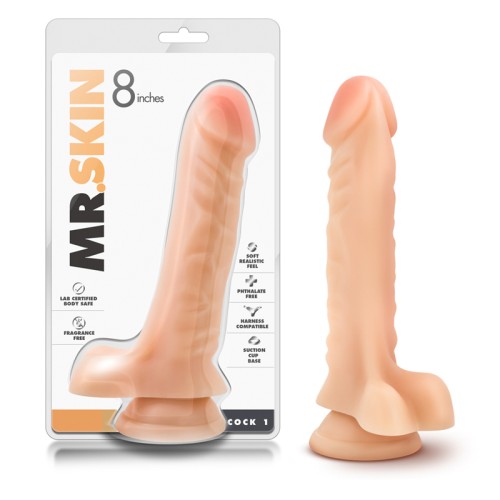 Dr. Skin Realistic 9 in. Dildo with Balls