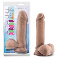 Au Naturel 8 in. Posable Dual Density Dildo