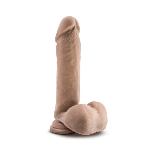 Dildo Posable de Densidad Dual Au Naturel de 8 Pulgadas