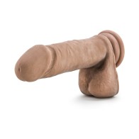 Dildo Posable de Densidad Dual Au Naturel de 8 Pulgadas