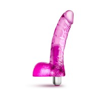 Naturally Yours Vibrating Ding Dong 6.5 in Dildo