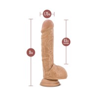 Coverboy Dildo Realista de 9" con Testículos para Placer Máximo