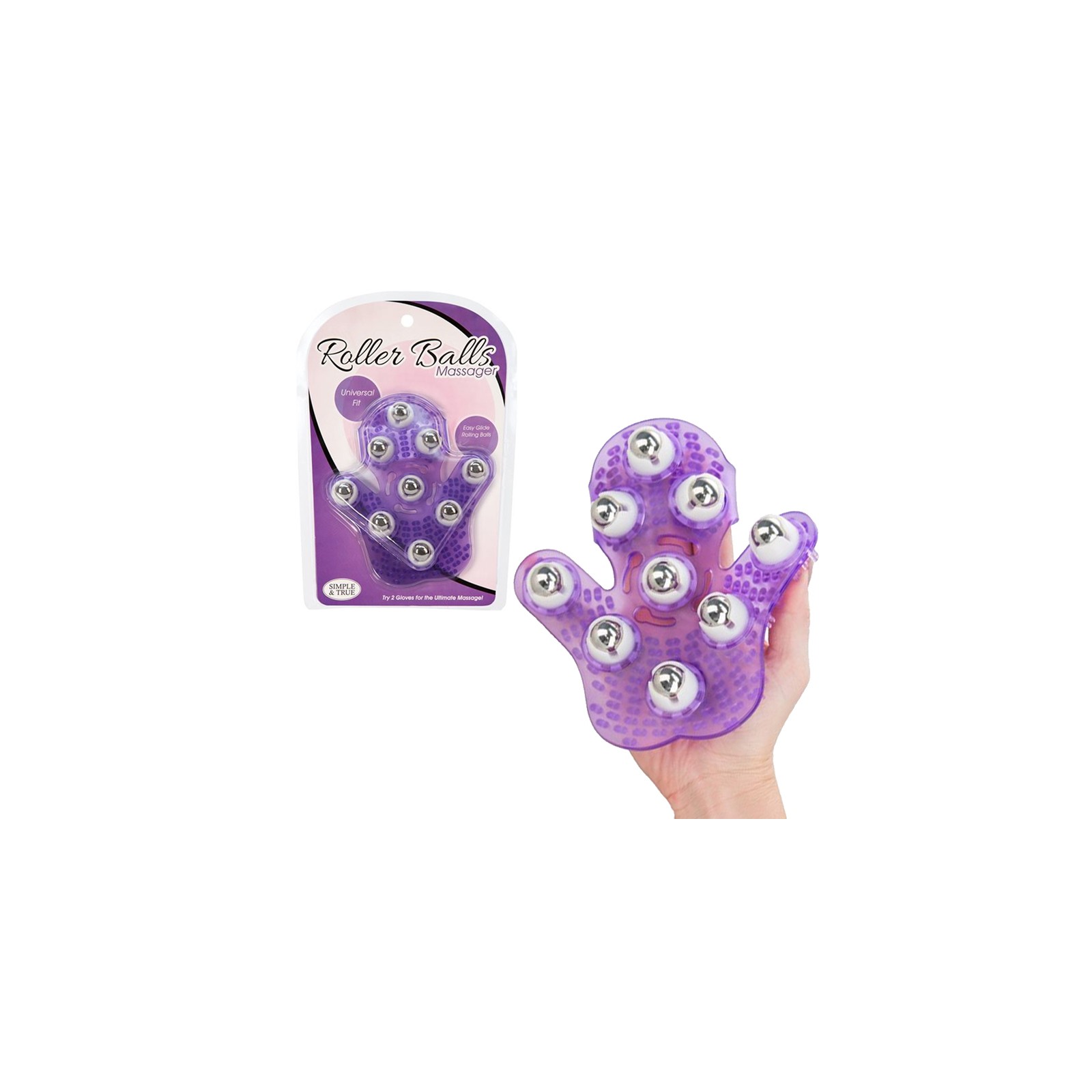 Simple and True Roller Ball Massager