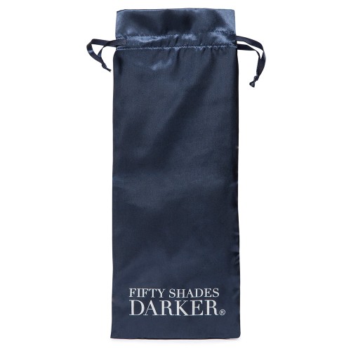 Fifty Shades Darker Oh My Rechargeable Silicone Rabbit Vibrator Slate Blue