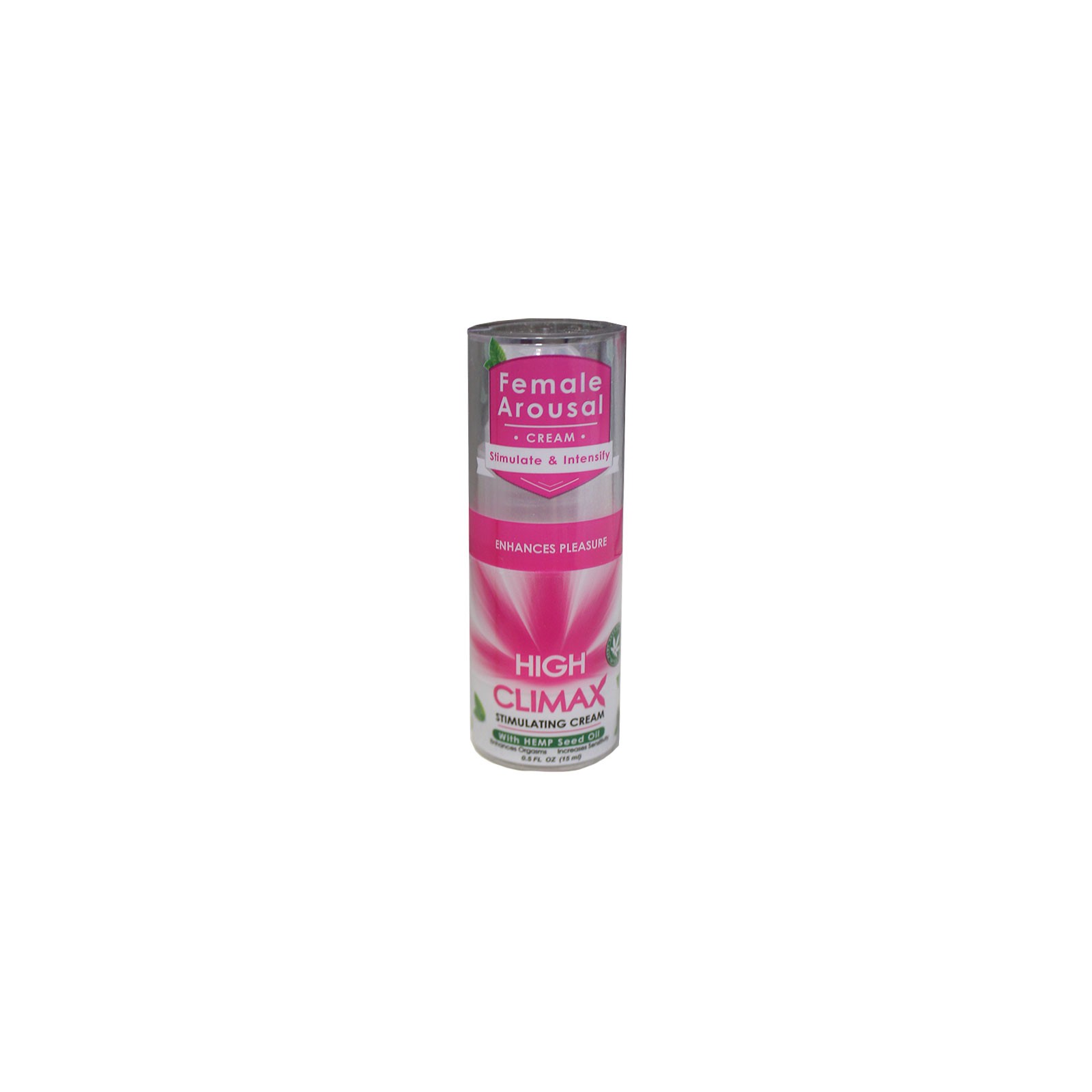 Estimulante Femenino High Climax con Aceite de Semilla de Cáñamo