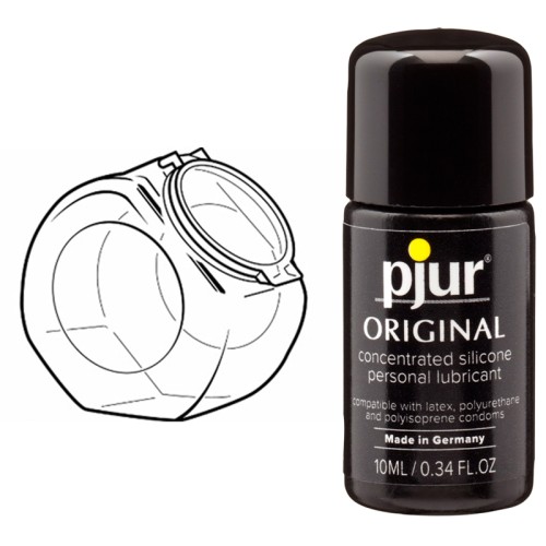 Lubricante de Silicona Pjur Original Display Clambowl 50pk