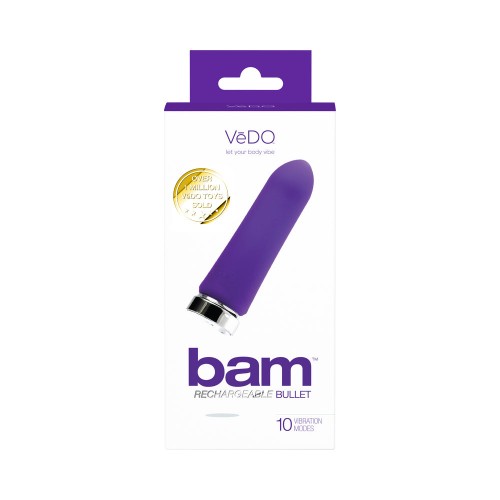 VeDO Bam Rechargeable Bullet - Powerful Vibes On-the-Go