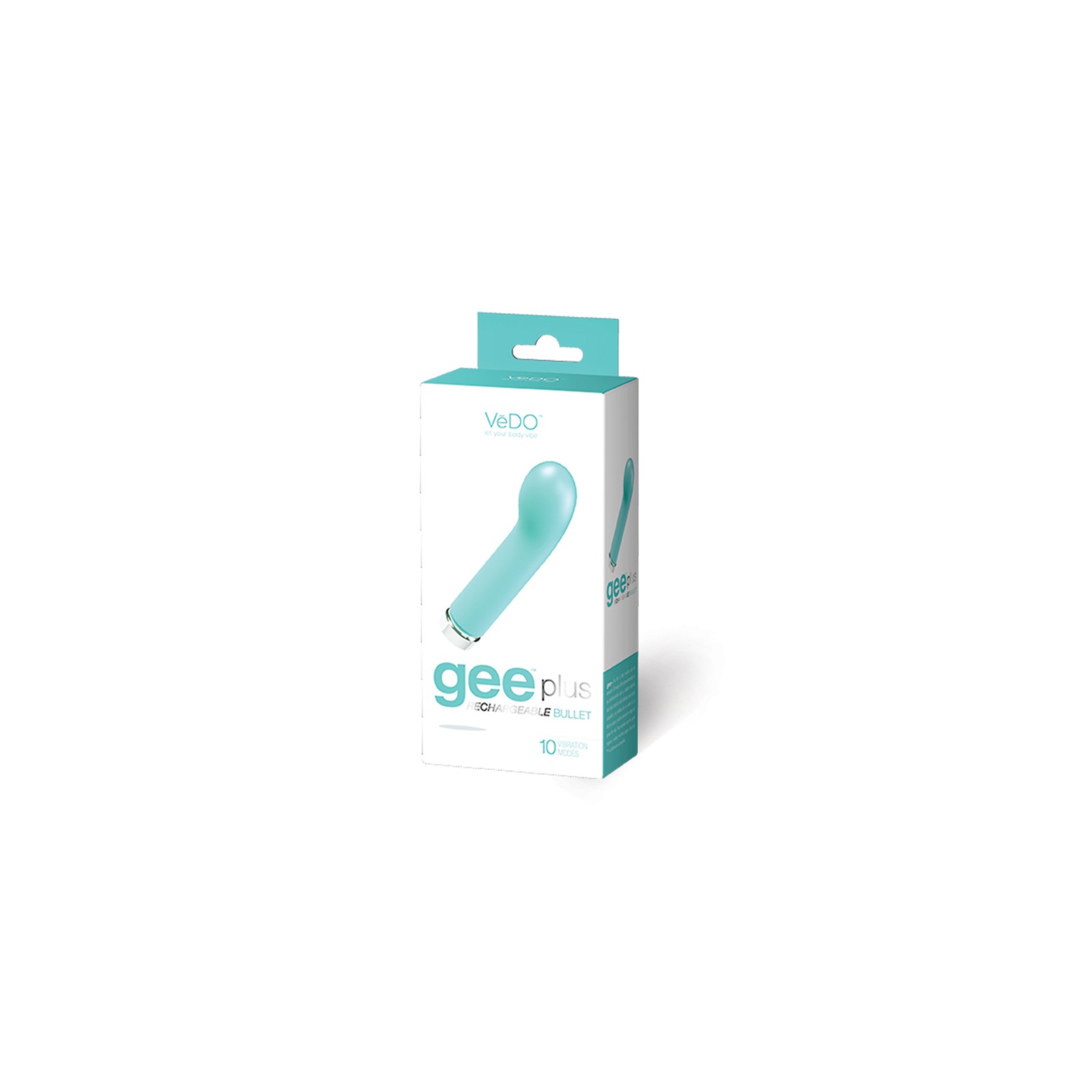 VeDO Geeplus Rechargeable Vibe - Tease Me Turquoise