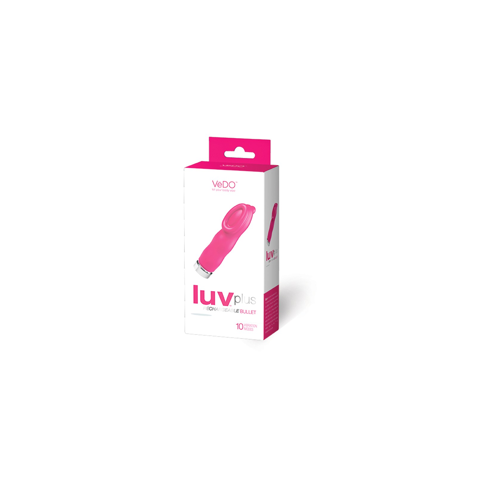 VeDO Luvplus Rechargeable Vibe Foxy Pink