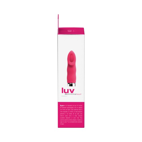 Vibrador Recargable VeDO Luvplus Rosa Foxy