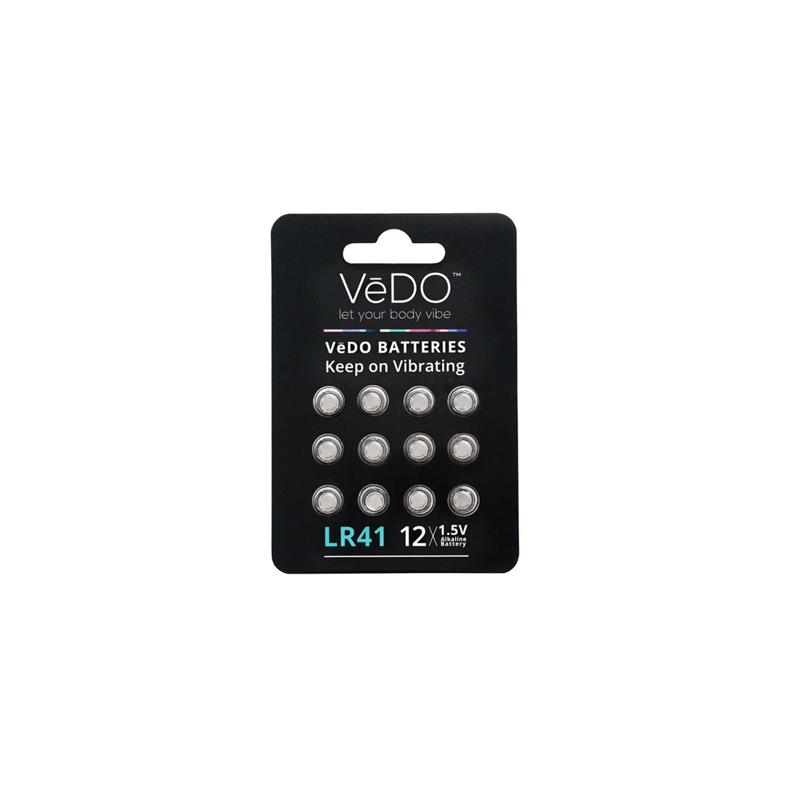 VeDO LR41 Batteries - 12 Pack - Reliable Power