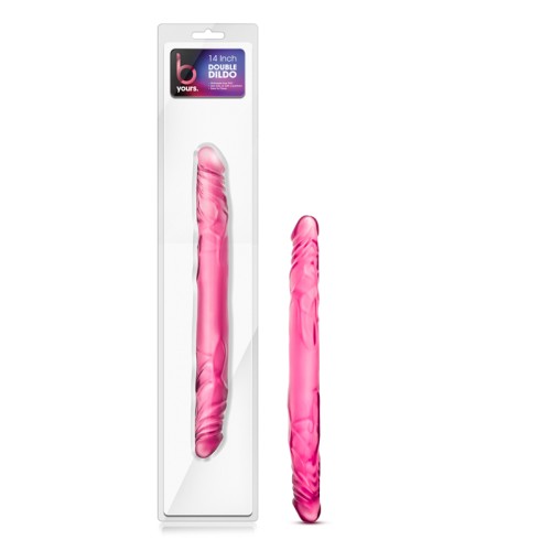 B Yours 14 in. Double Dildo for Couples